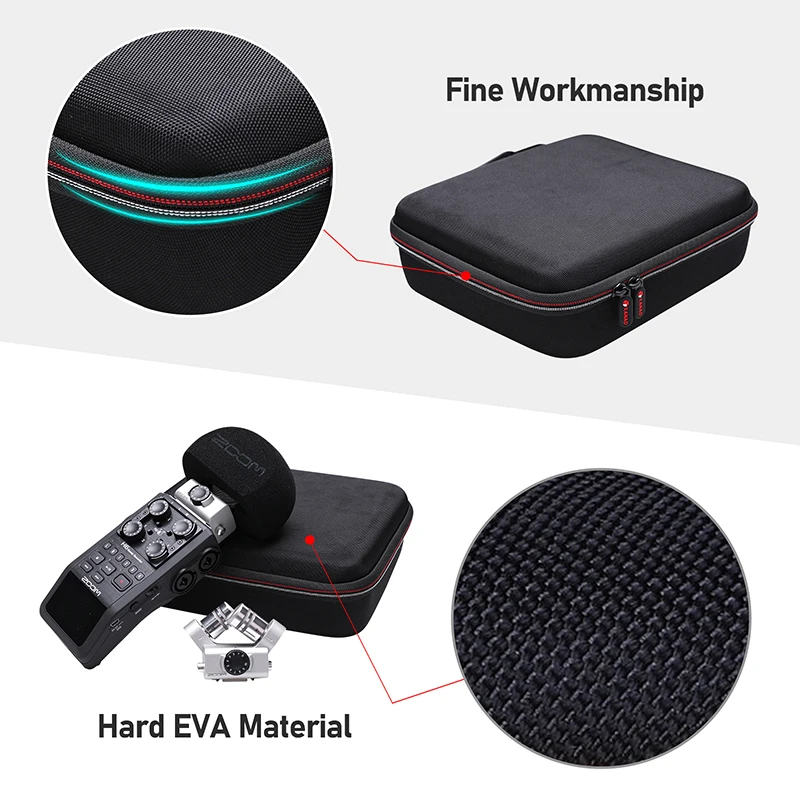Zoom H6 Recorder Protective EVA Case 6 Zoom H6 Recorder Protective EVA Case - Image 6