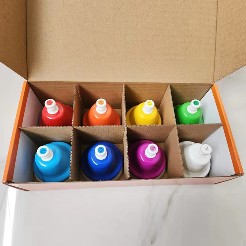 Colorful Handbell Set for Kids Musical Education 4 Colorful Handbell Set for Kids Musical Education - Image 4