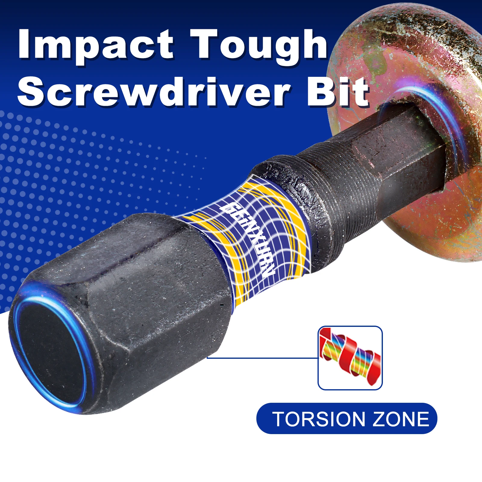 Impact Hex Screwdriver Bits Set for Professionals 4 Impact Hex Screwdriver Bits Set for Professionals - Image 4