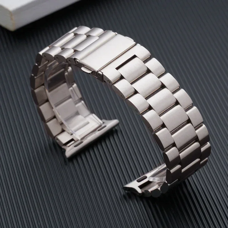 Stainless Steel Strap for Apple Watch Series 3-9 10 Stainless Steel Strap for Apple Watch Series 3-9 - Image 10