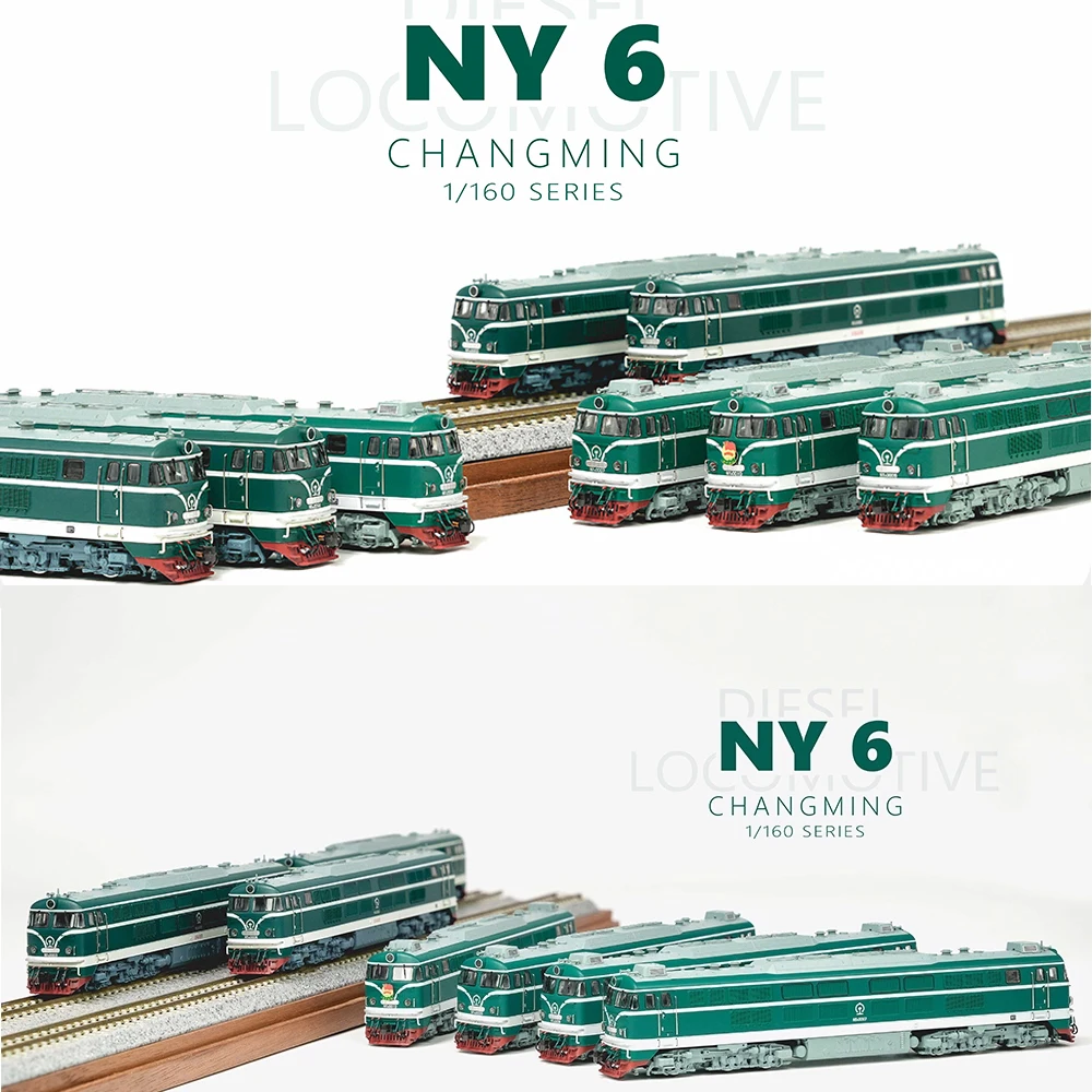 N-Scale Diesel Locomotive Model NY6-0001 2 N-Scale Diesel Locomotive Model NY6-0001 - Image 2
