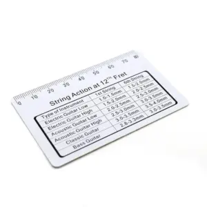 Stainless Steel Guitar Action Gauge Ruler 7 Sc0ed01b286114b98b530b73d72600f790