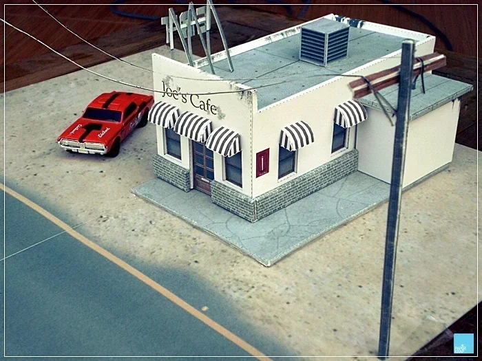 European Architecture Paper Model Kit for Crafting 5 European Architecture Paper Model Kit for Crafting - Image 5