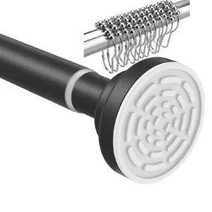 Modern Black Stainless Steel Tension Shower Rod 18 Sc147b2a330344615a03f692ed0aae89dc