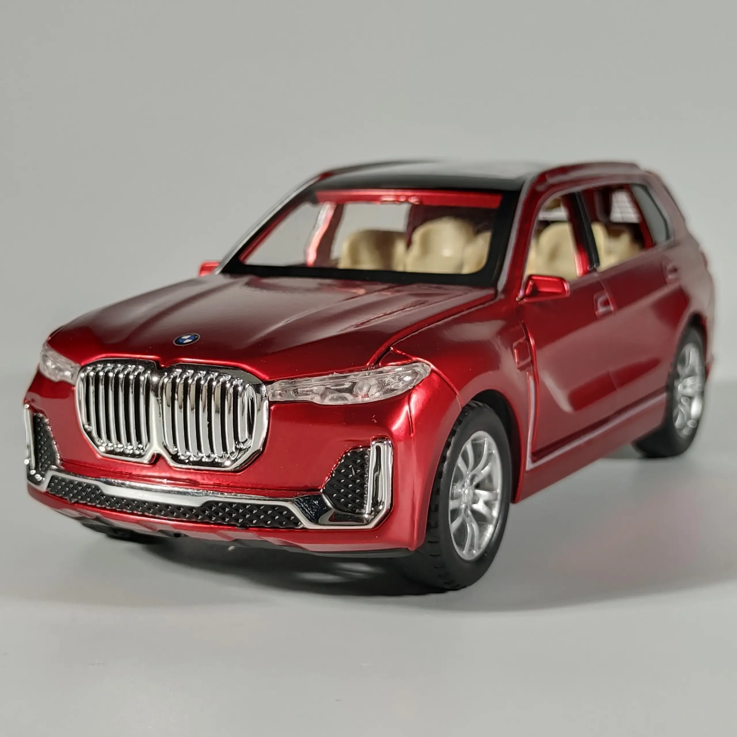 Red BMW X7 Diecast Model Car 1:32 Scale 1 Red BMW X7 Diecast Model Car 1:32 Scale