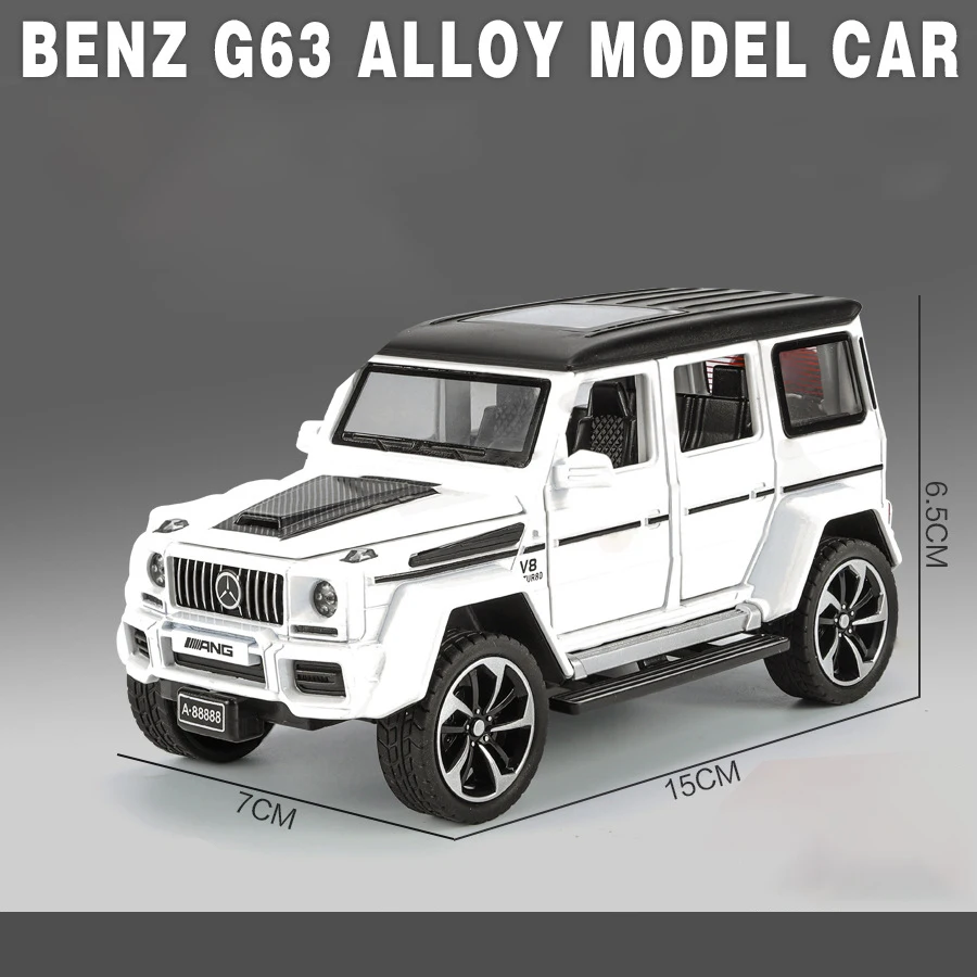 1:32 Mercedes Benz G63 Diecast Model Car 7 1:32 Mercedes Benz G63 Diecast Model Car - Image 7