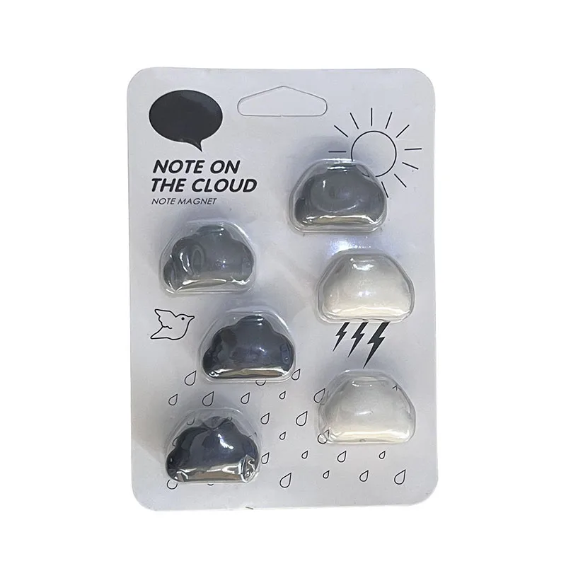 Sky-Themed Cloud Refrigerator Magnets Set 8 Sky-Themed Cloud Refrigerator Magnets Set - Image 8