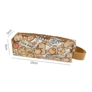 Cute Capybara Pencil Case in Pastel Colors 13 Sc176c7cd49ae44d486955ed59e9b033bC