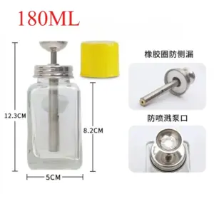 HOZAN Anti-Static Glass Solvent Bottles Set 17 Sc1848c58558549a2b963a6e18ade2f2fZ