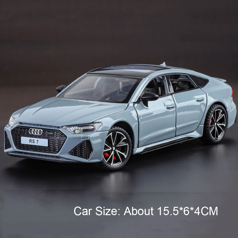 Vibrant Green Audi RS6 1:32 Scale Model 8 Vibrant Green Audi RS6 1:32 Scale Model - Image 8