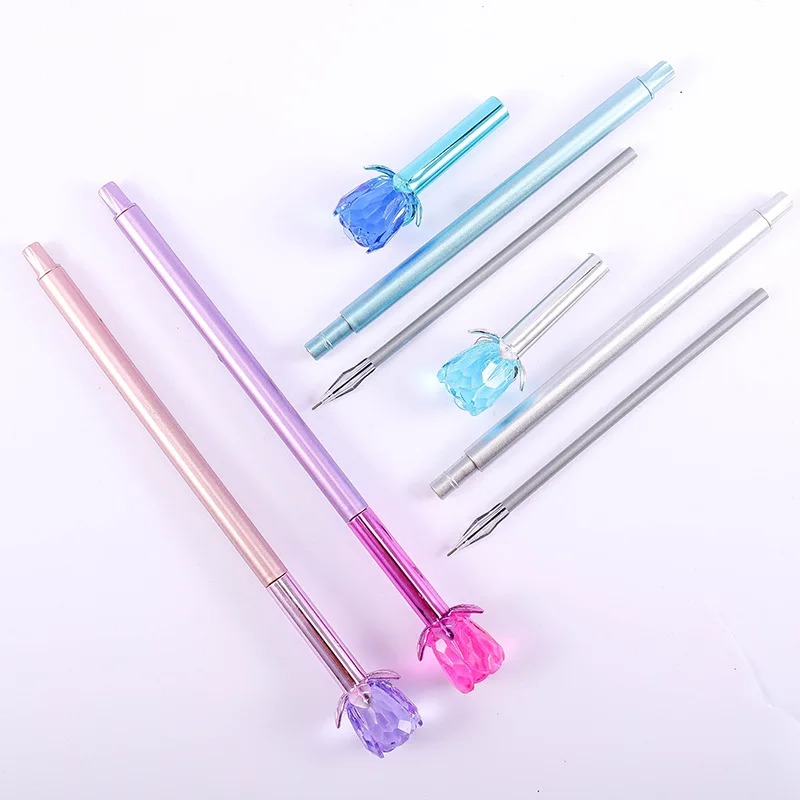 Set of 10 Crystal Rose Gel Pens in Pastel Hues 5 Set of 10 Crystal Rose Gel Pens in Pastel Hues - Image 5