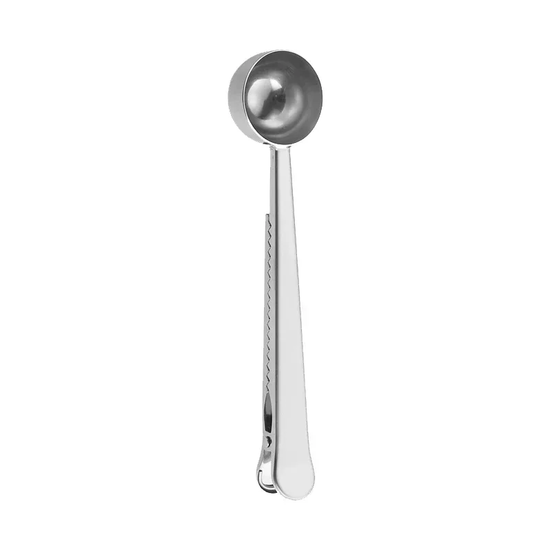 Stylish Stainless Steel Coffee Spoon & Seal 8 Stylish Stainless Steel Coffee Spoon & Seal - Image 8