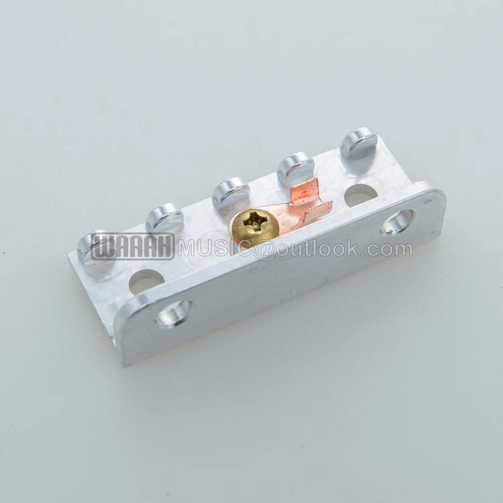 Chrome Aluminum Tremolo Spring Claw for Guitars 2 Chrome Aluminum Tremolo Spring Claw for Guitars - Image 2