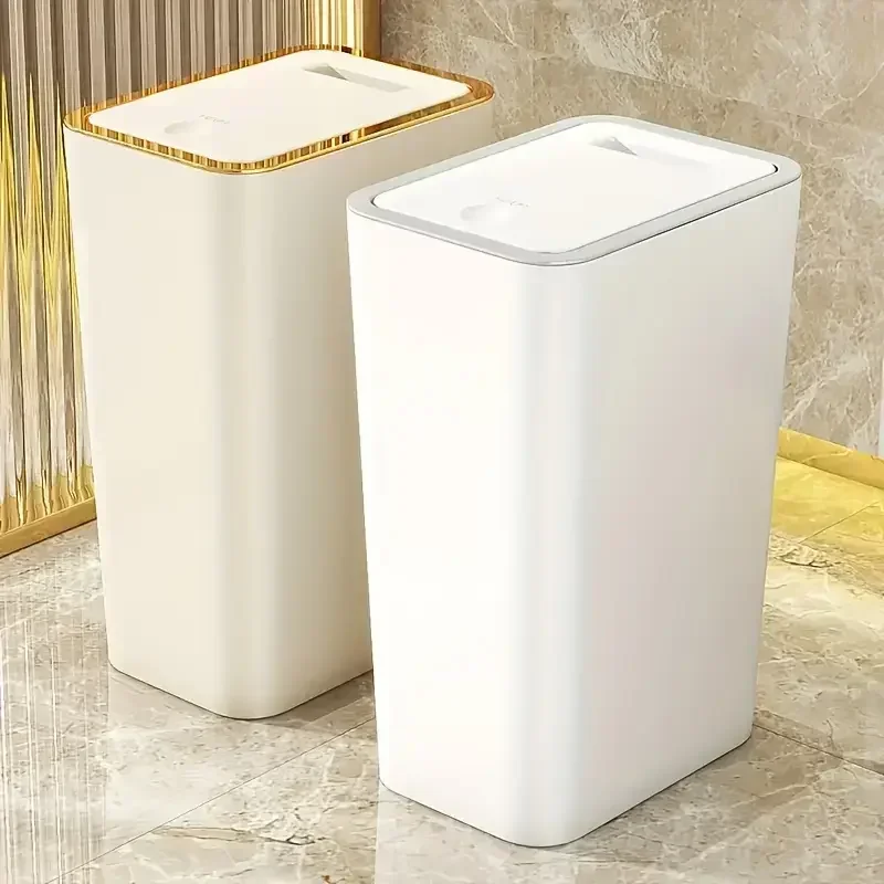 Modern 10L Pet-Resistant Kitchen Trash Can 3 Modern 10L Pet-Resistant Kitchen Trash Can - Image 3