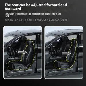 Black 1:18 Scale A6L Alloy Model Car 11 Sc1e2936954ea4e9587903f6bad970960u