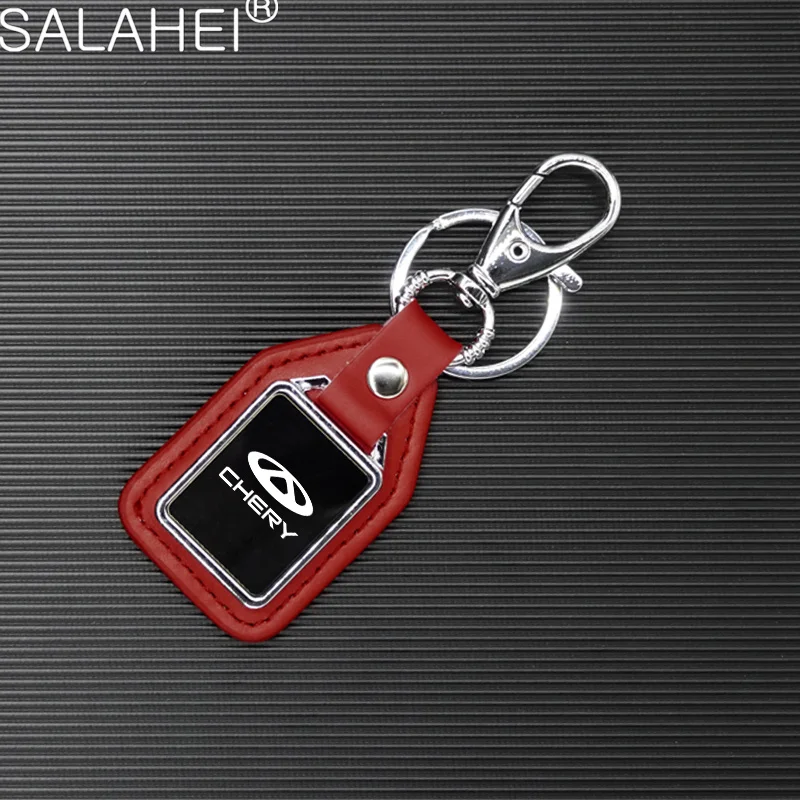 Leather Car Logo Emblem Keychain in Multiple Colors 4 Leather Car Logo Emblem Keychain in Multiple Colors - Image 4