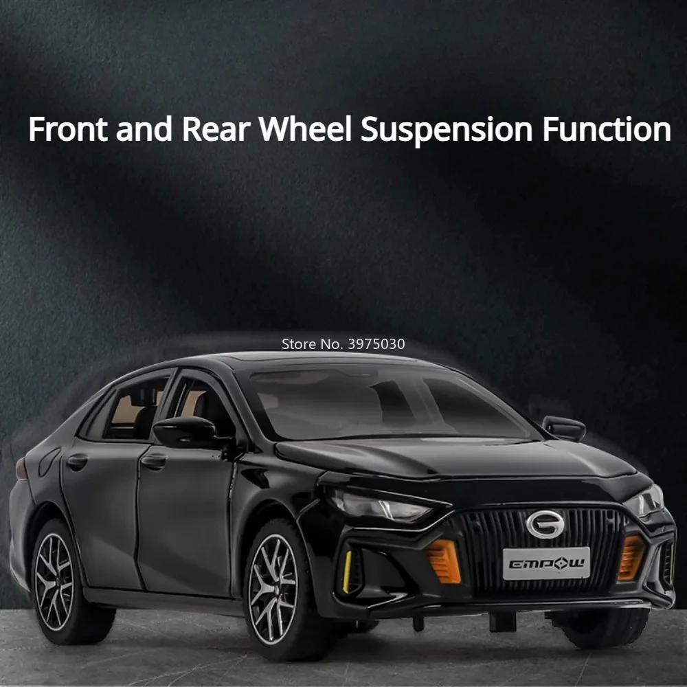 1:24 EMPOW Alloy Car Model with Lights 3 1:24 EMPOW Alloy Car Model with Lights - Image 3