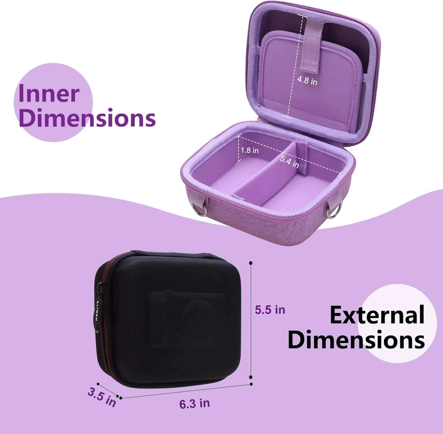 Vibrant Purple Camera Case for Canon PowerShot 3 Vibrant Purple Camera Case for Canon PowerShot - Image 3