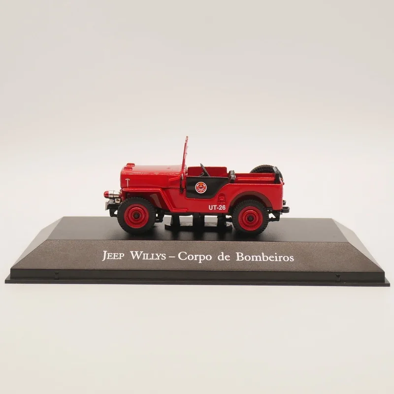 Vintage Red Jeep Willys Model for Collectors 3 Vintage Red Jeep Willys Model for Collectors - Image 3