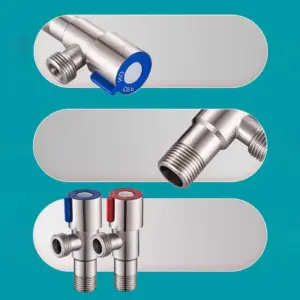 304 Stainless Steel Angle Valve for Plumbing 12 Sc23d577396c145f3a37e32173ec518c8e