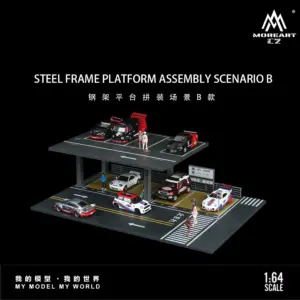 Steel Structure Parking Scene Model 1:64 Scale 11 Sc264bc07ab274fffa4f18953154f4e05d