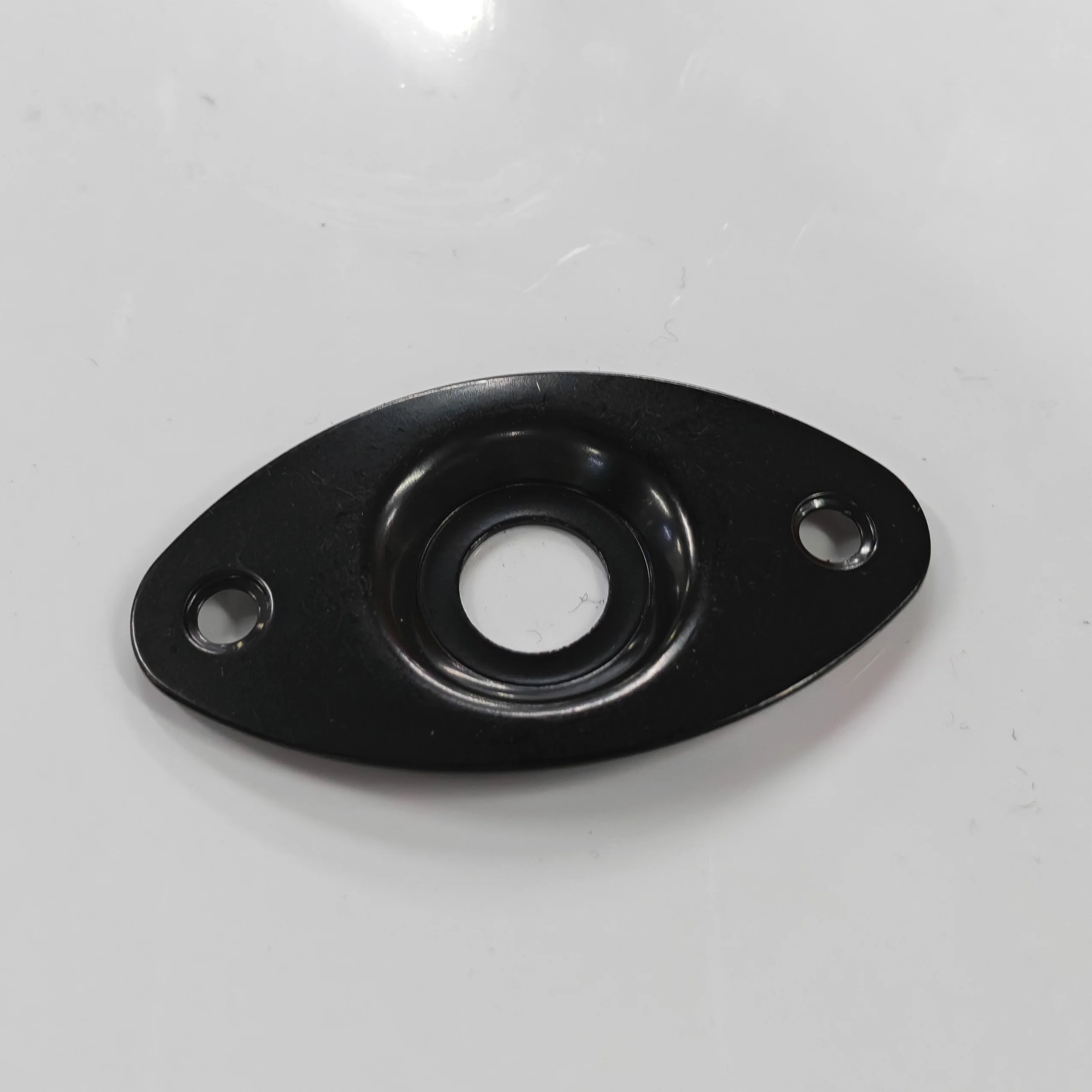 Oval Metal Guitar Jack Plate for Electric Guitars 7 Oval Metal Guitar Jack Plate for Electric Guitars - Image 7
