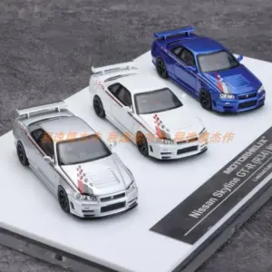 Takara Tomy Nissan Skyline GTR R34 Model Set 9 Sc2ae59f33bbc4917a1b643b5aa4d8fa2x