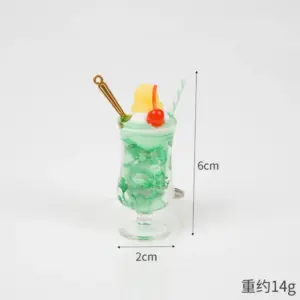 Creative Cherry Ice Cream Cup Keychain in Colors 16 Sc2de2799d24c43b287686f350a062435l