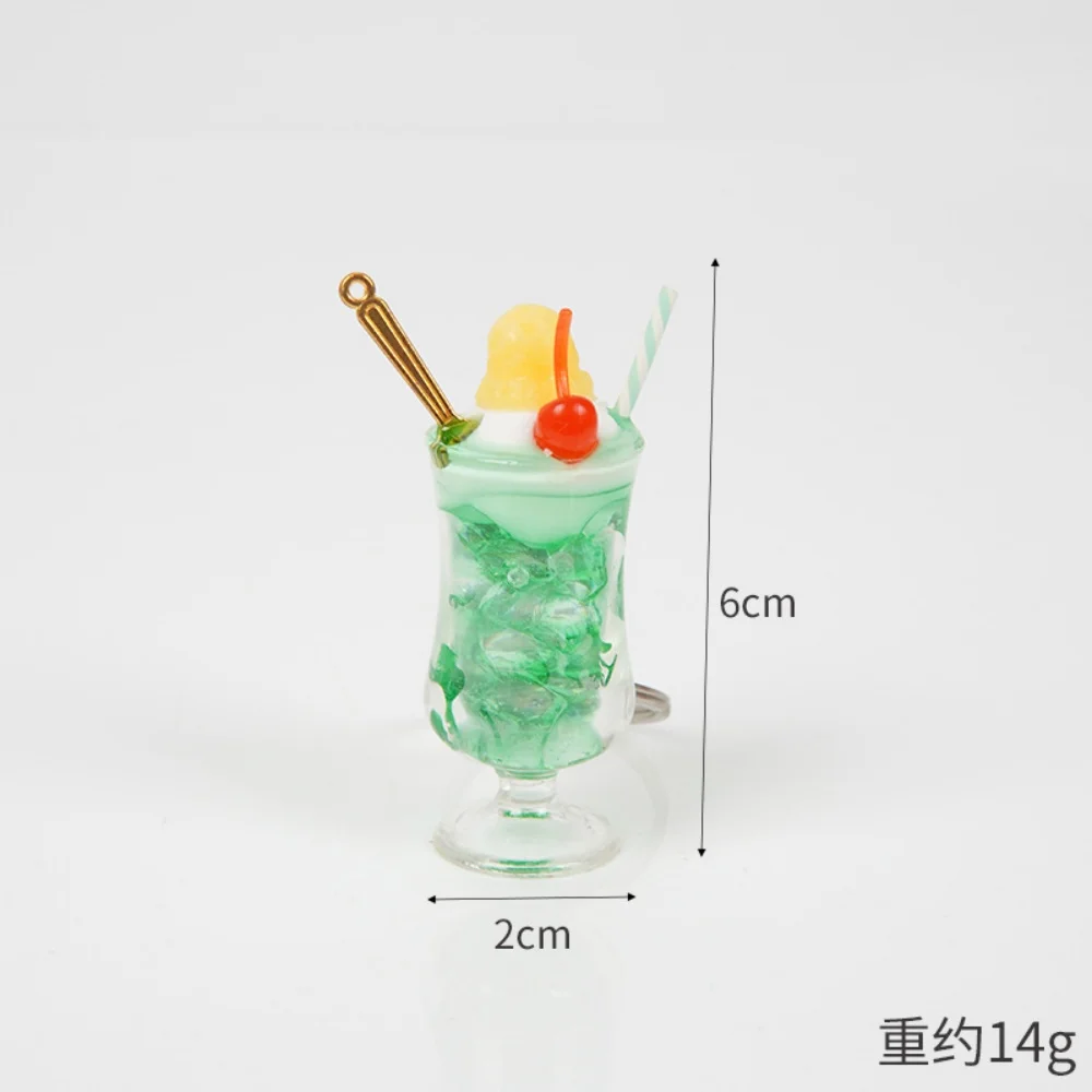 Creative Cherry Ice Cream Cup Keychain in Colors 7 Creative Cherry Ice Cream Cup Keychain in Colors - Image 7