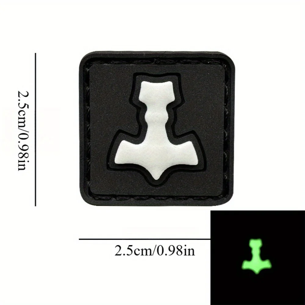 Viking Hammer 3D PVC Patch for Gear 3 Viking Hammer 3D PVC Patch for Gear - Image 3