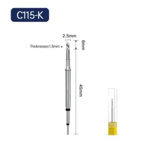 Precision Copper Soldering Tips for GVM Stations 19 Sc30b711a0fa04201a947f988517bdb47p