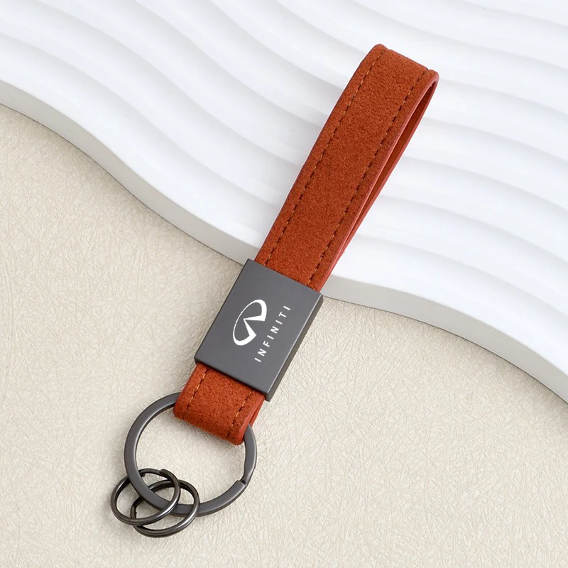 Infiniti Leather Car Keychain in Multiple Colors 5 Infiniti Leather Car Keychain in Multiple Colors - Image 5