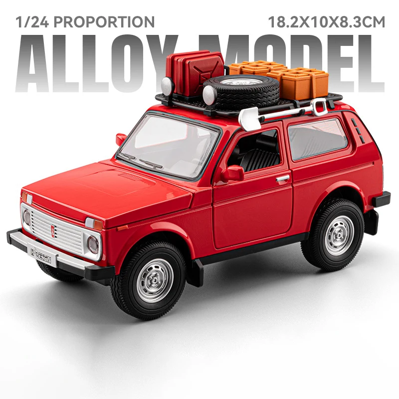 Russian LADA NIVA Wild Version Diecast Model 1:24 9 Russian LADA NIVA Wild Version Diecast Model 1:24 - Image 9