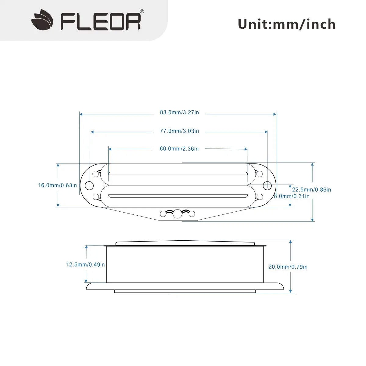 Vintage Cream Alnico 5 SSS Guitar Pickups Set 3 Vintage Cream Alnico 5 SSS Guitar Pickups Set - Image 3