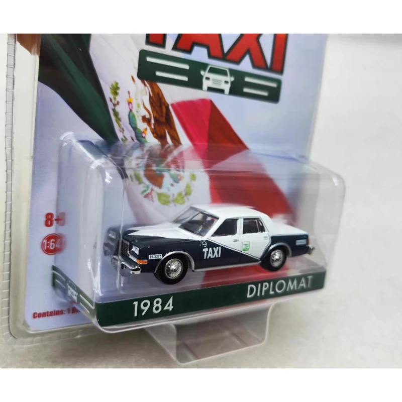 1984 Diplomat Taxi Diecast Model 1:64 Scale 2 1984 Diplomat Taxi Diecast Model 1:64 Scale - Image 2