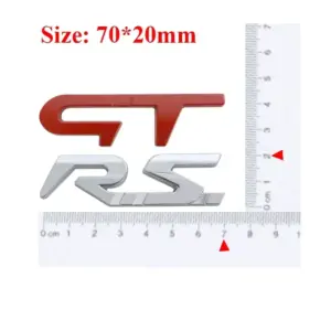 GT RS Metal Badge for Renault Models 14 Sc376e1550b6d4fa59b6d4f03ac06f08b3