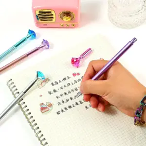 Set of 10 Crystal Rose Gel Pens in Pastel Hues 11 Sc37a7ad3e63a42d4b3b3dd13efa20189r