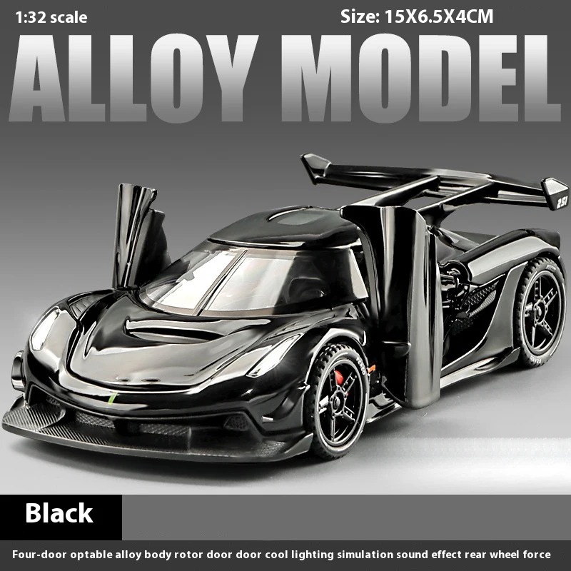 1:32 Jesko Diecast Supercar Model 7 1:32 Jesko Diecast Supercar Model - Image 7