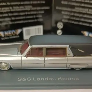 Cadillac S&S Landau Hearse Diecast Model 1:87 5 Sc3c8697307a444ef9563f4ae5068e127b