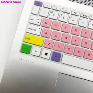 Vibrant Silicone Keyboard Cover for HP Pavilion Series