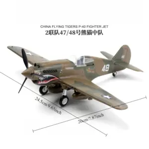 1/48 WWII P-40 Fighter Jet Model 14 Sc3f142f9e89c4f90ad8cc88314c19a30z