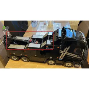 Stainless Steel Skid Plate Set for RC Truck 1/14 7 Sc43248b0b1ac4472b8f23d7382ec2b2cD