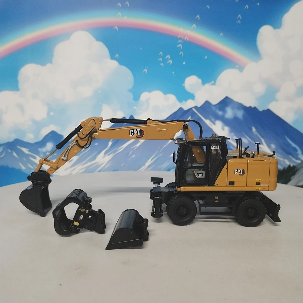 1:50 Scale CAT M318 Excavator Model 4 1:50 Scale CAT M318 Excavator Model - Image 4