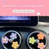 Colorful Flower Aromatherapy Air Vent Clips