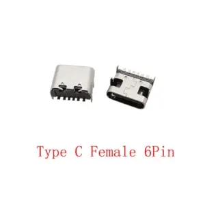 USB Type C Female Socket Connectors Set with 10 Pieces 19 Sc453e323ca764b86b654fcea57f0d852v