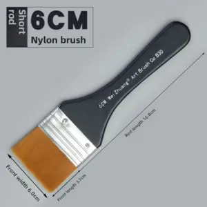 Versatile Four-Size Artist Paint Brush Set 17 Sc454b2f32c6d4a088e1d52b124facbdbl