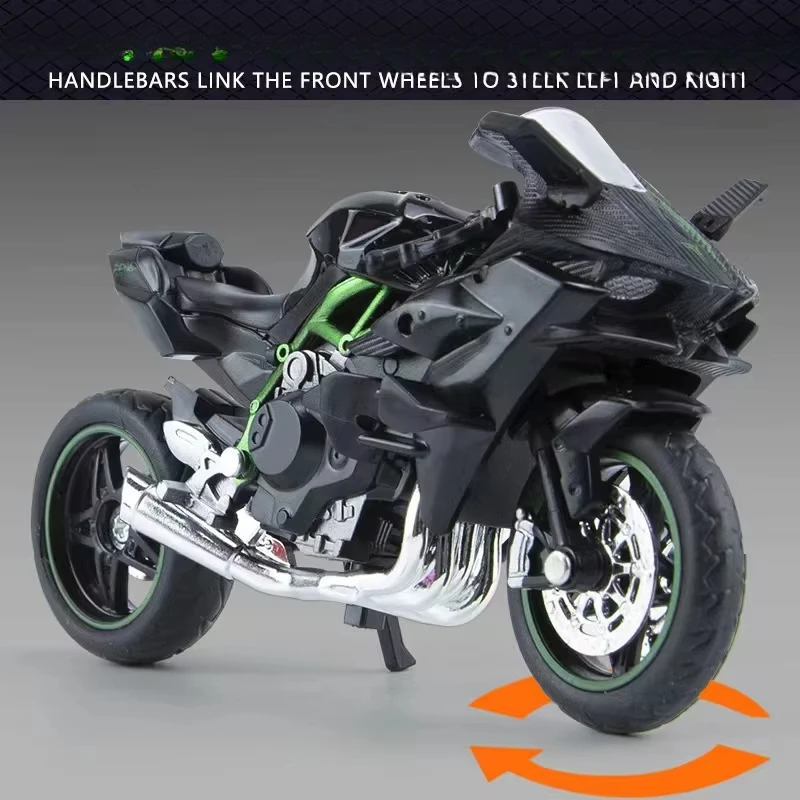 Kawasaki H2R 1:18 Scale Motorcycle Model 3 Kawasaki H2R 1:18 Scale Motorcycle Model - Image 3
