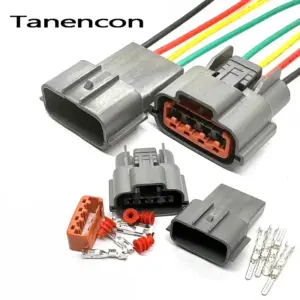 Nissan & Mitsubishi 4-Pin Connector Set 11 Sc46e03d557134bd09db0d720f6a73b83v