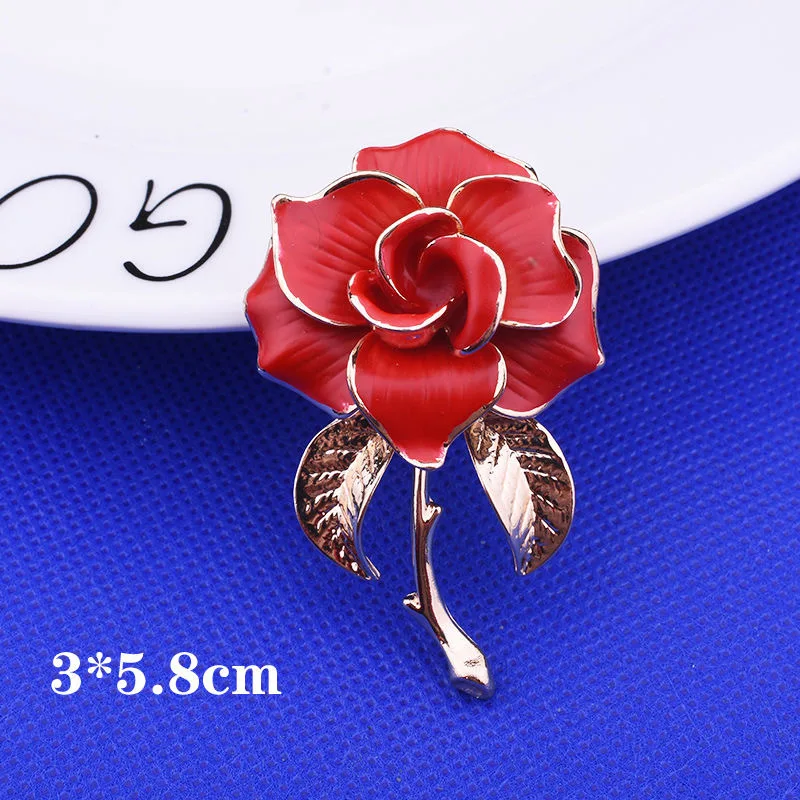 Vibrant Flower Brooch in Multiple Colors 4 Vibrant Flower Brooch in Multiple Colors - Image 4