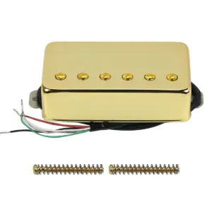 Black and Gold Humbucker Pickup for LP Style 16 Sc47996a2c67b4f0ab200822d06d672dcx